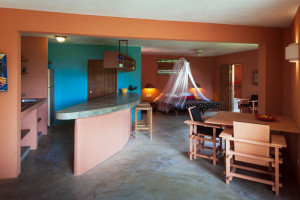 Casa Triangular – Adobe interior
